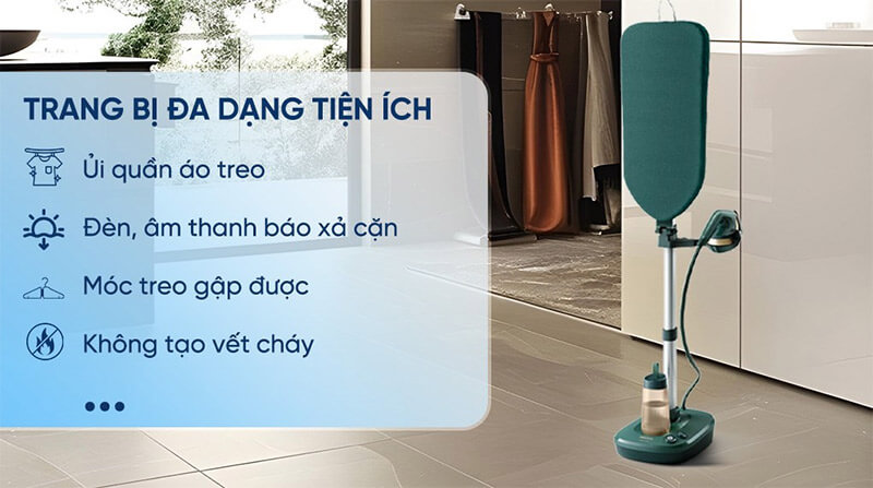 Tích hợp đa dạng tiện ích