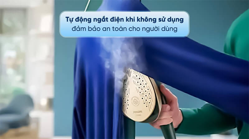 Tự động ngắt điện khi không sử dụng - đảm bảo an toàn cho người dùng