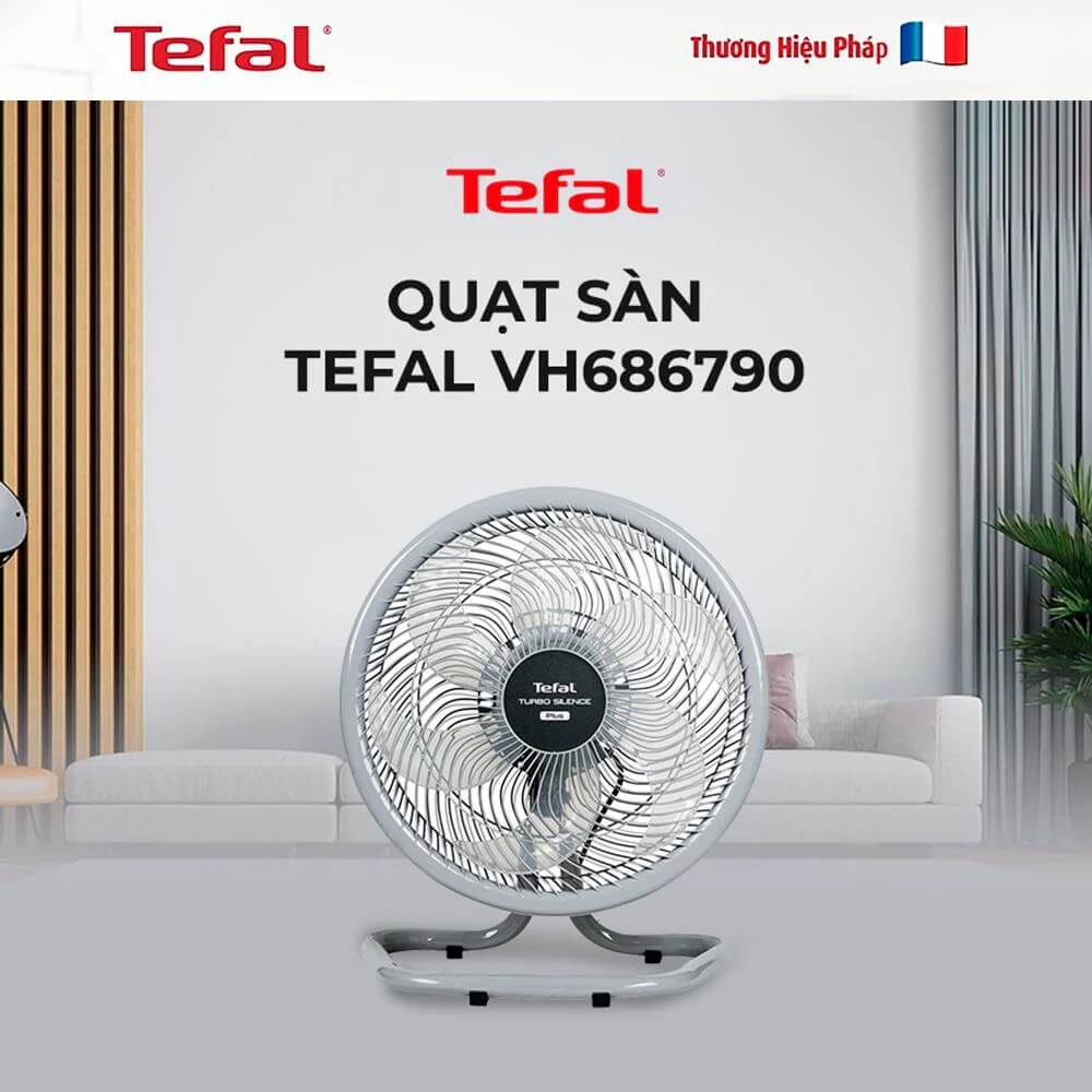 Quạt Sàn Tefal TB Silence Plus VH686790